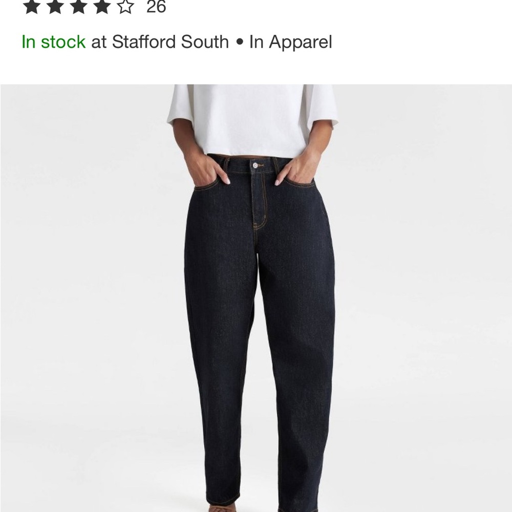 KBB DARK INDIGO Women's Jeans new current